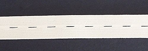 3 m Lochgummi 20 mm weiß 3 m Lochgummi 20 mm weiß von Großhandel für Schneiderbedarf