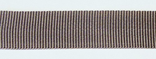 3 m PP Gurtband 25 mm grau 1,53€/m von Großhandel für Schneiderbedarf