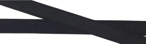 3 m Ripsband 16mm schwarz von Großhandel für Schneiderbedarf