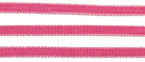 3 m Samtband 5 mm rosa von Großhandel für Schneiderbedarf