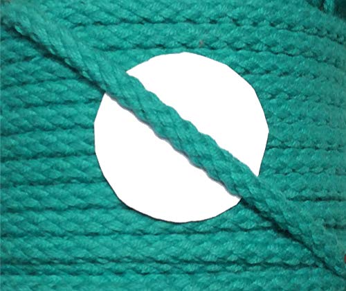 5 m Baumwollkordel 6 mm grün 1,20€/m 5 m Baumwollkordel 6 mm grün 1,20€/m von Großhandel für Schneiderbedarf