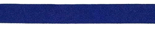 5 m Köperband blau 20 mm von Großhandel für Schneiderbedarf
