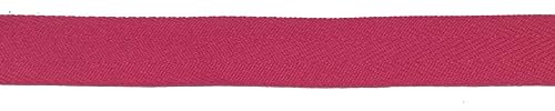 5 m Köperband pink 20 mm von Großhandel für Schneiderbedarf