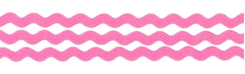 Großhandel für Schneiderbedarf 5 m Zackenlitze 8 mm rosa, Polyester, rosa, Alle Gelegenheiten, Allgemein von Großhandel für Schneiderbedarf