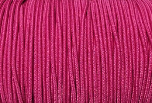 5 m elastische Kordel/Gummikordel pink 2,5 mm 1,12€/m 5 m elastische Kordel/Gummikordel pink 2,5 mm 1,12€/m von Großhandel für Schneiderbedarf