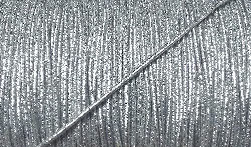Großhandel für Schneiderbedarf 5 m elastische Kordel/Gummikordel Lurex Silber 2 mm, für Deko, leichte Haushalts- und Bastelarbeiten Großhandel für Schneiderbedarf 5 m elastische Kordel/Gummikordel Lurex Silber 2 mm, für Deko, leichte Haushalts- und Bastelarbeiten von Großhandel für Schneiderbedarf