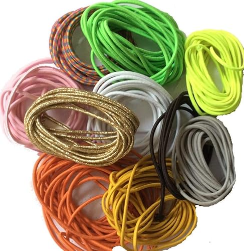 Bastel Sortiment elastische Kordel100g ca. 20 m verschiedene Farben Bastel Sortiment elastische Kordel100g ca. 20 m verschiedene Farben von Großhandel für Schneiderbedarf