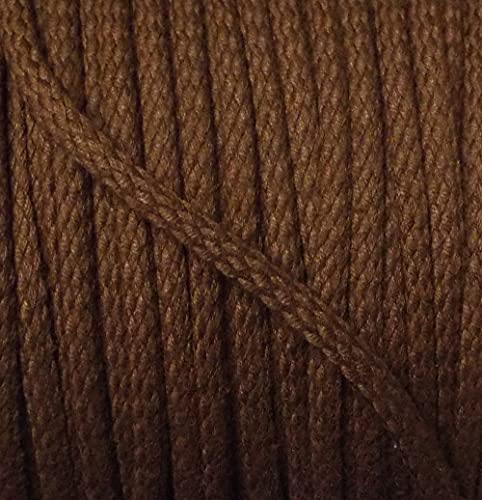 5 m Baumwollkordel 5 mm braun 5 m Baumwollkordel 5 mm braun von Großhandel für Schneiderbedarf