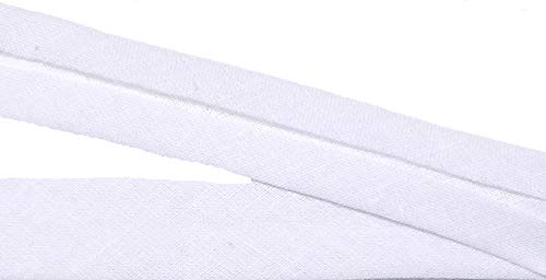 Großhandel für Schneiderbedarf 5 m Baumwollschrägband weiß 20 mm vorgefalzt 1,19 ?/m Großhandel für Schneiderbedarf 5 m Baumwollschrägband weiß 20 mm vorgefalzt 1,19 ?/m von Großhandel für Schneiderbedarf