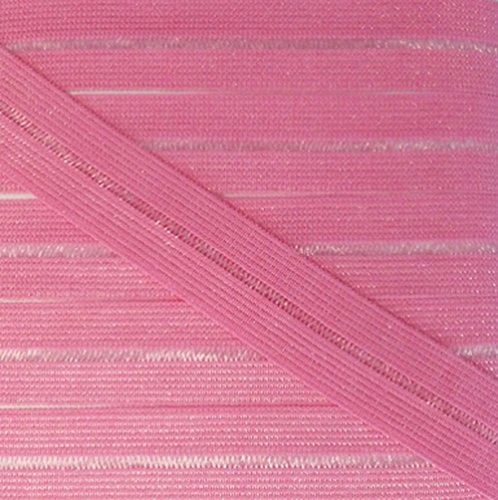 Großhandel für Schneiderbedarf 5 m elastisches Einfaßband 14 mm rosa 1,19 €/m von Großhandel für Schneiderbedarf