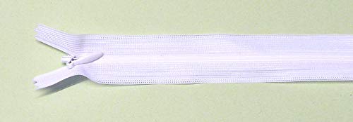 Reißverschluß nahtverdeckt nahtfein 25 cm weiss Reißverschluß nahtverdeckt nahtfein 25 cm weiss von Großhandel für Schneiderbedarf