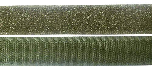 Klettband Haken- und Flauschband 30 mm oliv zum Nähen Klettband Haken- und Flauschband 30 mm oliv zum Nähen von Großhandel für Schneiderbedarf