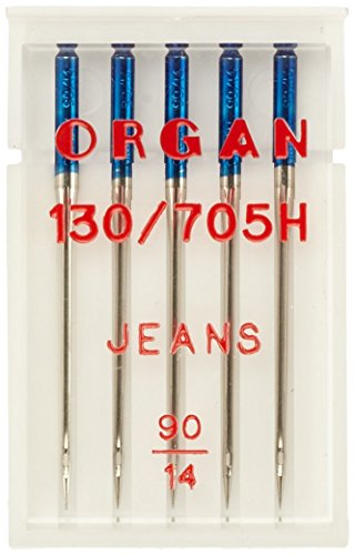 Organ Nähmaschinennadeln Jeans 90er 130/705 H von Großhandel für Schneiderbedarf