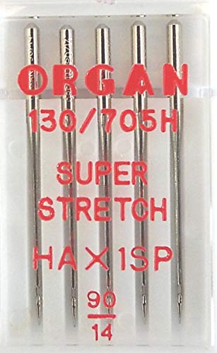 Organ Nähmaschinennadeln Super Stretch 90er 130/705 H von Großhandel für Schneiderbedarf