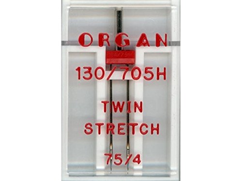 Organ Twin Stretch Doppelnadel 4,0 - 75er 5102057 von Großhandel für Schneiderbedarf