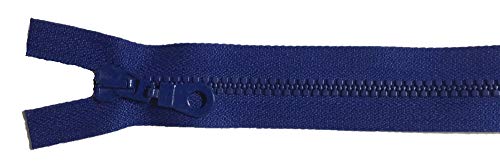 Reißverschluß Kunststoff teilbar für Jacken 40 cm blau Reißverschluß Kunststoff teilbar für Jacken 40 cm blau von Großhandel für Schneiderbedarf