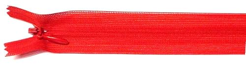 Reißverschluß nahtverdeckt 20 cm rot Reißverschluß nahtverdeckt 20 cm rot von Großhandel für Schneiderbedarf