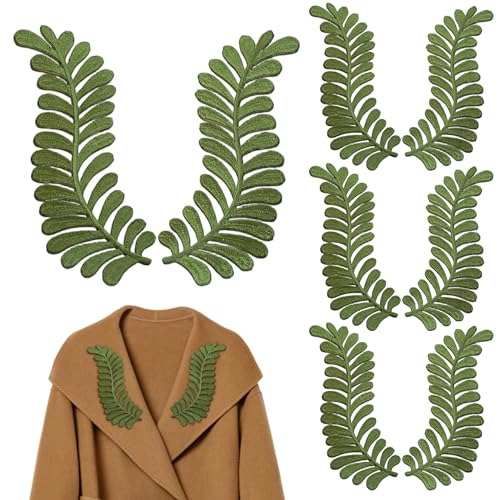 4 Pairs Leaf Applique, Decorative Ivy Embroidered Green Applique, Fabric Repair Patch for Clothes Jean Jacket Pant Vest Backpack, GreenLeaf 4 Pairs Leaf Applique, Decorative Ivy Embroidered Green Applique, Fabric Repair Patch for Clothes Jean Jacket Pant Vest Backpack, GreenLeaf von Grtheenumb