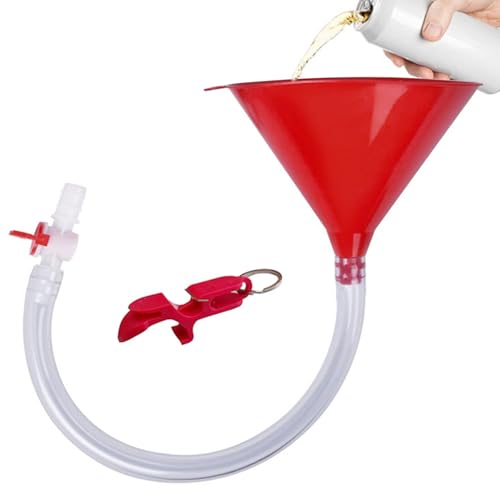 Biertrichter, Bierbong-Trichter, leckdestes Trinken mit Flaschenöffner & 24-Zoll von Grtheenumb