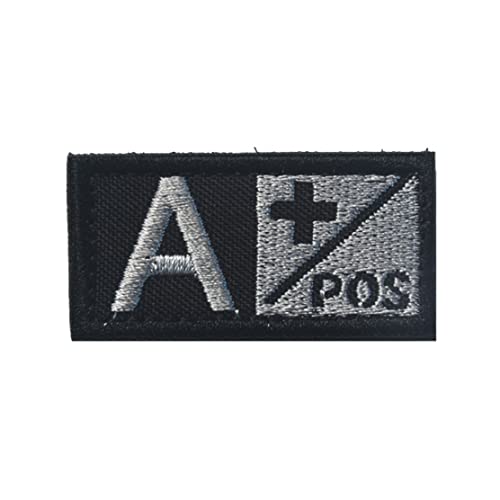 Blutgruppe Abzeichen Nylon gestickt Moral Emblem Applizes Dekorative Patches Typ A POS -Blutabzeichen Blutgruppe Abzeichen Nylon gestickt Moral Emblem Applizes Dekorative Patches Typ A POS -Blutabzeichen von Grtheenumb