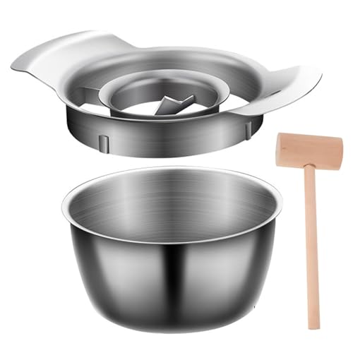 Granatapfel -Deseeder, Granatapfelschäler Edelstahl Deseeder mit 4, 8 x 2, 4 Zoll für die Heimküche von Grtheenumb