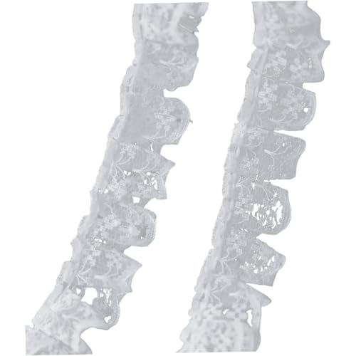 Rüschenband, 2pcs Spitzenausstattung Cuttable Sticked Lace Ribbon DIY Vintage Style Kante für Hochzeitskleidung, Bettblatt, Tischtuch, Curtian Rüschenband, 2pcs Spitzenausstattung Cuttable Sticked Lace Ribbon DIY Vintage Style Kante für Hochzeitskleidung, Bettblatt, Tischtuch, Curtian von Grtheenumb