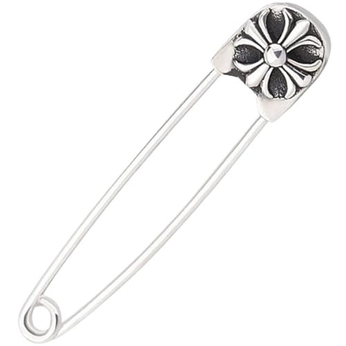 Sicherheitsnadel Brosche, 925 Silber Sicherheitsstiftan Charme, 1, 5 Zoll gravierte Brosche Stifte, DIY -Stecknadeln für Kleidung Schmuck Machen Frauenpin Sicherheitsnadel Brosche, 925 Silber Sicherheitsstiftan Charme, 1, 5 Zoll gravierte Brosche Stifte, DIY -Stecknadeln für Kleidung Schmuck Machen Frauenpin von Grtheenumb