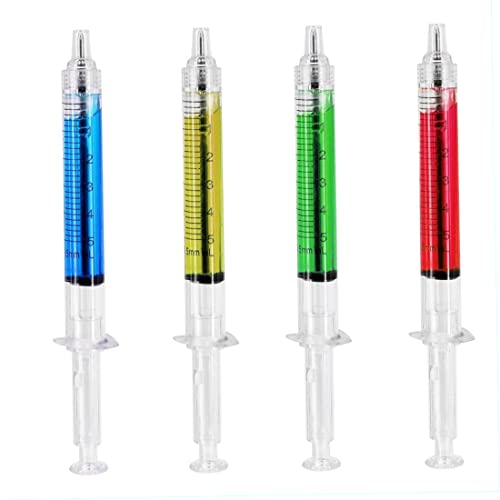 Spritze Kugelschreiber 4 Farbe Tinte Blue Bulk Neuheit Blood Fun Geschenk Neuheit Blutspritzen Kugelschreiber -Stift -Injektionstifte für Krankenschwesterkostüme - 4 Farbstallpoint Pen Spritze Kugelschreiber 4 Farbe Tinte Blue Bulk Neuheit Blood Fun Geschenk Neuheit Blutspritzen Kugelschreiber -Stift -Injektionstifte für Krankenschwesterkostüme - 4 Farbstallpoint Pen von Grtheenumb