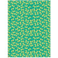 Décopatch-Papier fluoreszierend "Yellow Leopard" von Grün