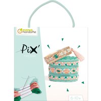 Schmuckset Sticken "Pix' Trésor – Joy" von Grün