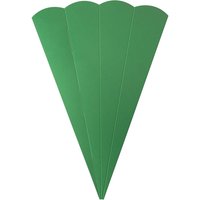 Schultüten-Rohling, 68 cm - Grün von Grün