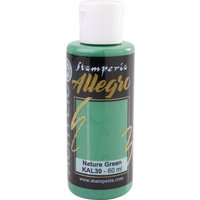 Stamperia "Allegro Acrylic" - Nature Green von Grün