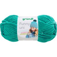 Wolle Funny Uni - Farbe 15 von Grün