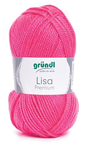 Wolle "Lisa", Leuchtpink Wolle "Lisa", Leuchtpink von Gründl