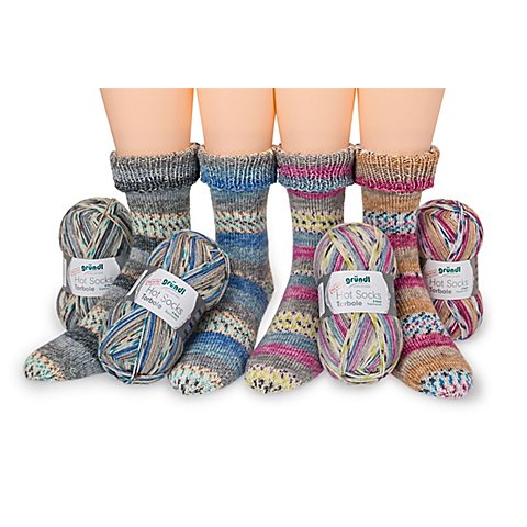 gründl Sockenwolle Hot Socks "Torbole", 6-fach gründl Sockenwolle Hot Socks "Torbole", 6-fach von Gründl