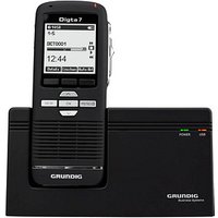 GRUNDIG Digta 7 Premium Set mit DigtaSoft One Software digitales Diktiergerät-Set 2 GB von Grundig