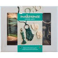 Makramee-Schmuckset "Choose Happy" von Multi