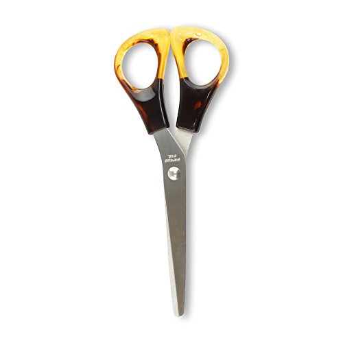 Grunwerg Sister Schere 204/2 Haushaltschere mit 7 cm Klinge aus Edelstahl – 15 cm, von Hand gemacht, poliert, kardiert, Griff aus Acryl mit Schildplatt Farbe Grunwerg Sister Schere 204/2 Haushaltschere mit 7 cm Klinge aus Edelstahl – 15 cm, von Hand gemacht, poliert, kardiert, Griff aus Acryl mit Schildplatt Farbe von Grunwerg