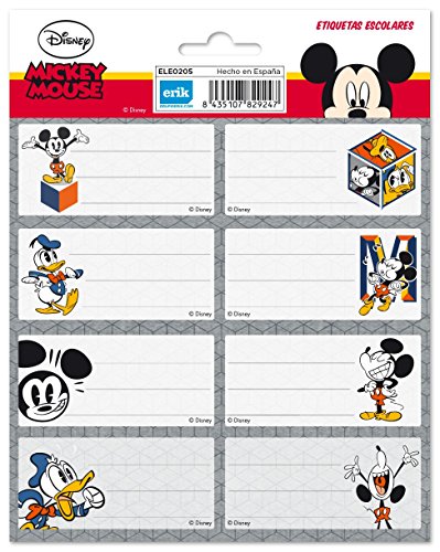 Grupo Erik editores – Etiketten 15.8 x 20 cm Klassisch, Disney 15.8 x 20 cm von Grupo Erik