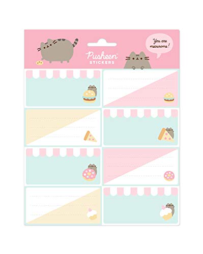 Grupo Erik Aufkleber Pusheen Foodie Collection - Etiketten Selbstklebend zum Beschriften von Grupo Erik