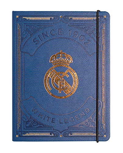 Erik Bullet Journal Notizbuch Premium Real Madrid- Hard Cover Notizblock von Grupo Erik