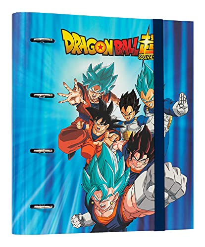 Grupo Erik Ringordner - Ordner A4 Premium Dragon Ball - Goku Aktenordner 4 Ringe - Manga Ringbuch DIN A4 - Ordner für Ihre Dokumente, die Schule, die Ausbildung oder das Studium von Grupo Erik