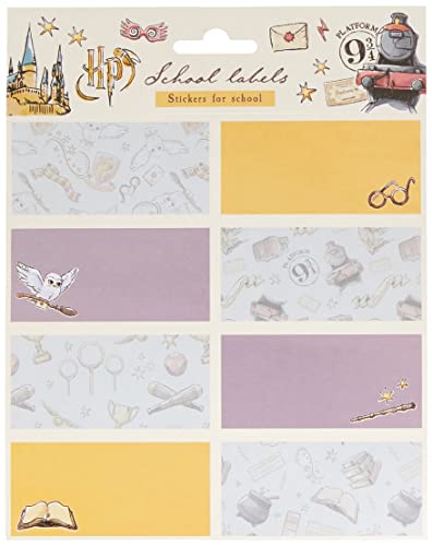 Grupo Erik Aufkleber Harry Potter Hogwarts - Etiketten Selbstklebend zum Beschriften Grupo Erik Aufkleber Harry Potter Hogwarts - Etiketten Selbstklebend zum Beschriften von Grupo Erik