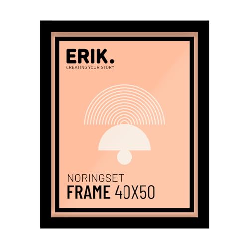 Grupo Erik Bilderrahmen 40 x 50 cm Posterrahmen 40 x 50 cm Bilderrahmen Schwarz aus MDF Holz Grupo Erik Bilderrahmen 40 x 50 cm Posterrahmen 40 x 50 cm Bilderrahmen Schwarz aus MDF Holz von Grupo Erik