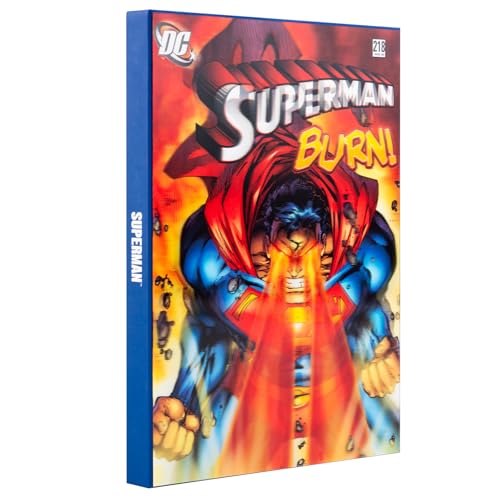 Grupo Erik Bullet Journal Dotted A5 DC Comics Superman - Hard Cover 3D-Effekt Notizblock Ringbuch Notizbuch Dotted Tagebuch für Erwachsene und Kinder mit Ringbindung A5 - Offizieller Superman Merch Grupo Erik Bullet Journal Dotted A5 DC Comics Superman - Hard Cover 3D-Effekt Notizblock Ringbuch Notizbuch Dotted Tagebuch für Erwachsene und Kinder mit Ringbindung A5 - Offizieller Superman Merch von Grupo Erik