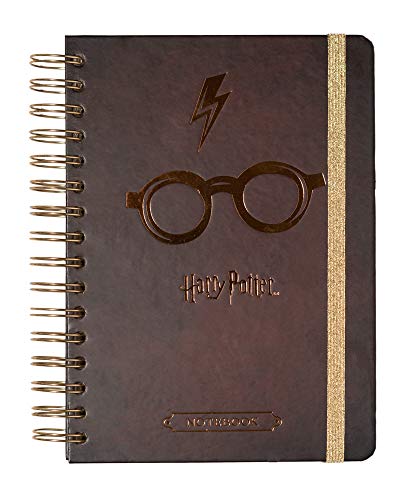 Grupo Erik Bullet Journal Notizbuch Harry Potter Notizbuch A5 Dotted - Hard Cover Notizblock A5 Ringbuch Tagebuch von Grupo Erik