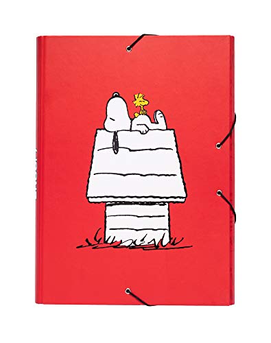Grupo Erik Mappe A4 Premium Sammelmappe A4 Snoopy Dokumentenmappe A4 mit Gummizug - Heftmapppe A4 Schule Zubehör Heftbox A4 Schulranzen Eckspanner Ordnungsmappe Grupo Erik Mappe A4 Premium Sammelmappe A4 Snoopy Dokumentenmappe A4 mit Gummizug - Heftmapppe A4 Schule Zubehör Heftbox A4 Schulranzen Eckspanner Ordnungsmappe von Grupo Erik