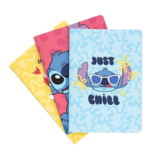Grupo Erik Disney Stitch Tropical 3er Pack Notizbücher A5 - Notizbuch klein A5-1 Notizbuch Liniert 1 Notizbuch Dotted 1 Notizbuch Blanko - Notizblock A5 Grupo Erik Disney Stitch Tropical 3er Pack Notizbücher A5 - Notizbuch klein A5-1 Notizbuch Liniert 1 Notizbuch Dotted 1 Notizbuch Blanko - Notizblock A5 von Grupo Erik