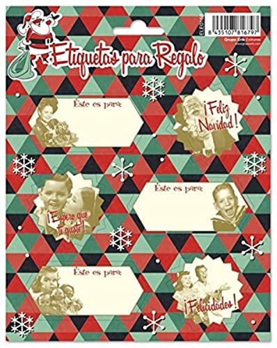 Grupo Erik Editores Weihnachten Vintage – Etiketten zum Selbstkleben Grupo Erik Editores Weihnachten Vintage – Etiketten zum Selbstkleben von Grupo Erik