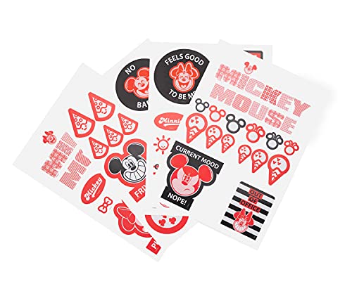 Grupo Erik Gadget Decals Disney Abziehbild Disney Mickey und Minnie Mouse wasserdichte und wiederverwendbare Aufkleber, Disney Fanartikel, Disney Geschenke Grupo Erik Gadget Decals Disney Abziehbild Disney Mickey und Minnie Mouse wasserdichte und wiederverwendbare Aufkleber, Disney Fanartikel, Disney Geschenke von Grupo Erik